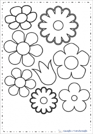Καλούπια λουλουδιών EVA για εκτύπωση