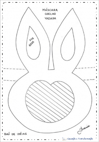 Máscaras de Pascua y Orejas de Conejo para Imprimir