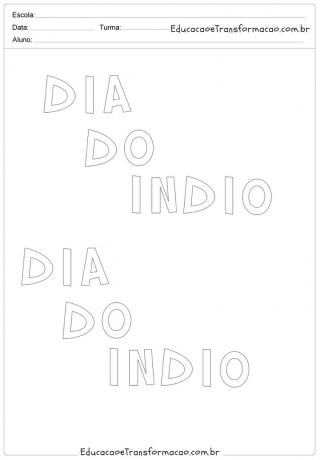 Plantillas de cartas del Día de la India