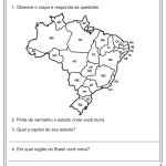 Actividades en estados, capitales y regiones de Brasil - Geografía