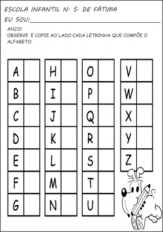 Actividades de texto: La magia del alfabeto