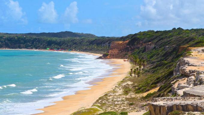 Pipa paplūdimys, Tibau do Sul (Rio Grande do North)