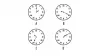 Haaste: yksi näistä kelloista on outo; osoita kumpi se on ja voita