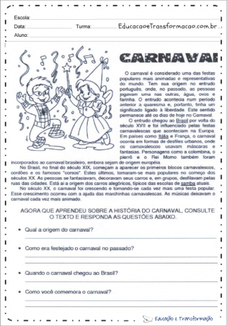 Djelatnosti tumačenja karnevalskog teksta