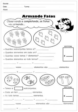 Mathematics Activities 3rd year of Elementary School – To Print.