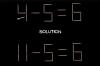 Meg tudod oldani ezt az egyenletet egyetlen fogpiszkáló mozgatásával?