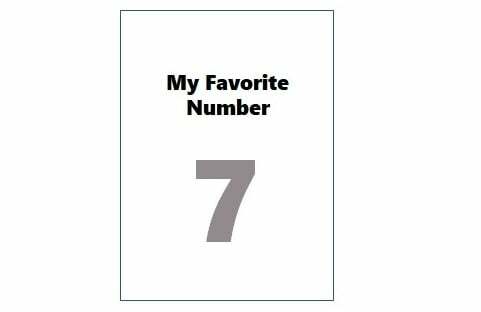 Какво казва любимото ви число за вас?