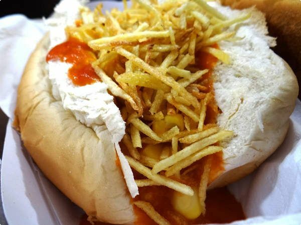 Festa Junina étel: Hot Dog