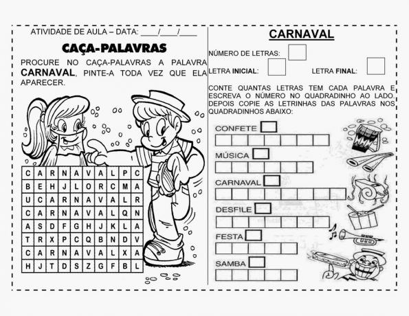 Actividades de carnaval para la educación infantil
