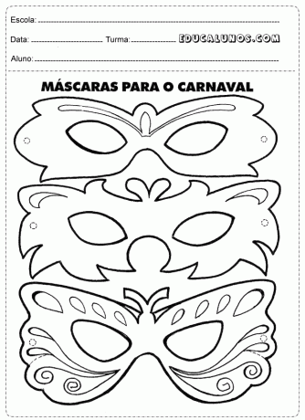 Carnival activity to print
