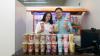 Par tjener 1,7 millioner R$ med farvede popcorn, de lærte at lave i Japan