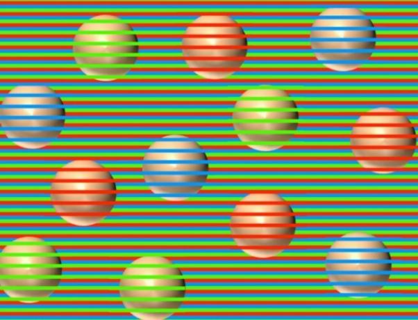 Bolas de diferentes colores