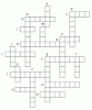 Math activity: crossword