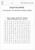 Activities about dengue word search