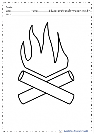 Formy na ognisko dla Festa Junina z pianki EVA