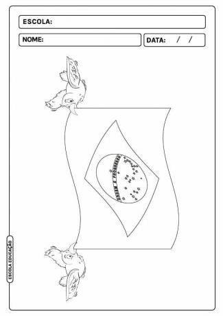 Flag Day coloring pages