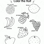 กิจกรรมภาษาอังกฤษเกี่ยวกับผลไม้