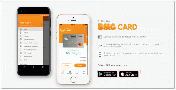 BMG Card App