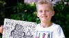 From doodles to fame: boy warned at school signs contract with Nike