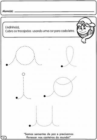 Activities With Cursive Vowels for Early Childhood Education