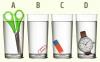 มีเพียงผู้ที่มีไอคิวสูงเท่านั้นที่สามารถระบุได้ว่าแก้วไหนเต็มกว่า