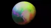 Pluto colored with rainbow colors: see the picture!