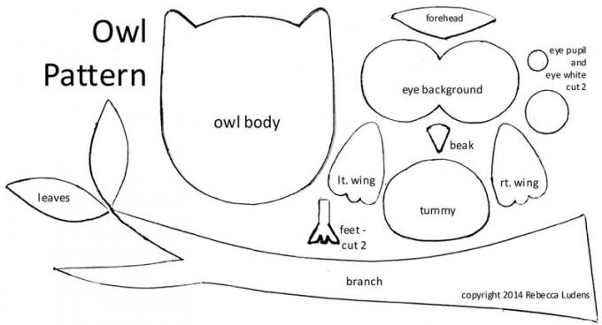 eva owl template