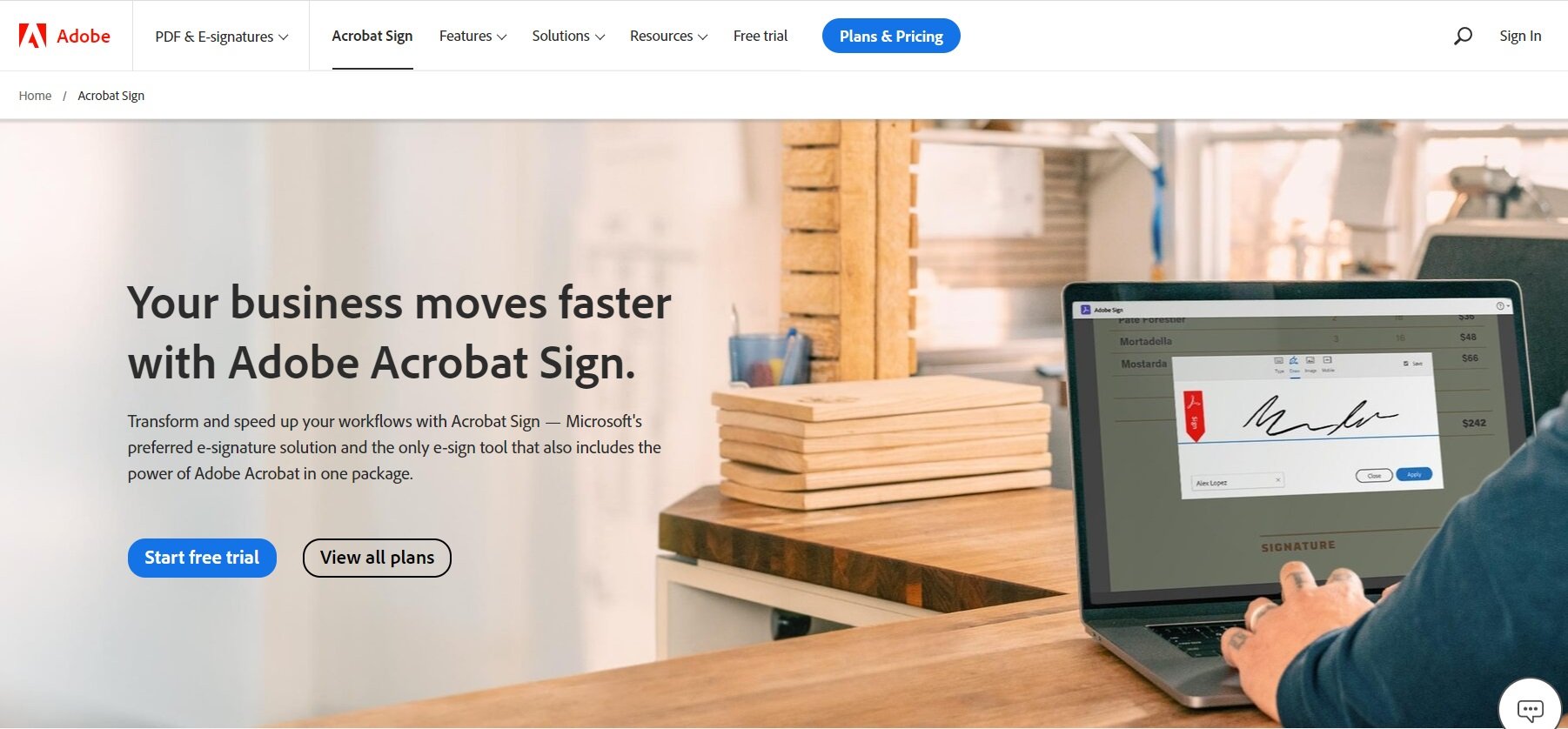 Adobe eSign Services