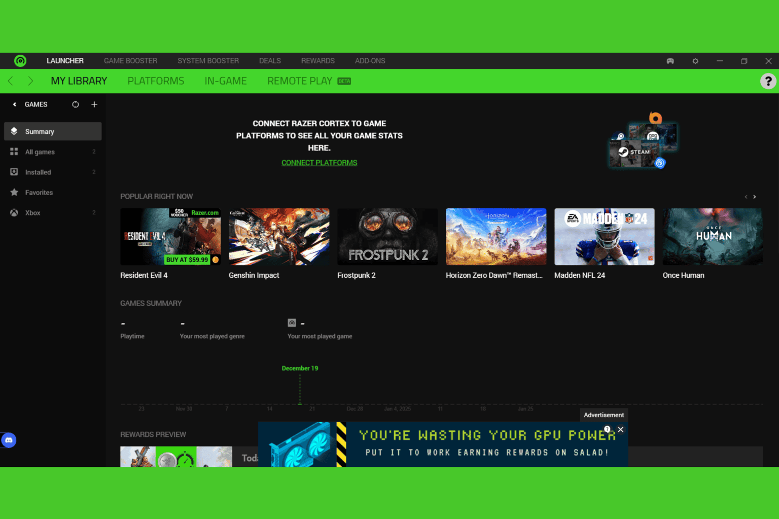 最高のRazer Cortexの代替
