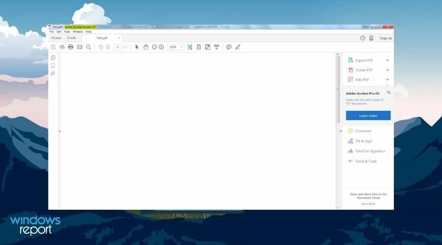 Adobe Acrobat Reader