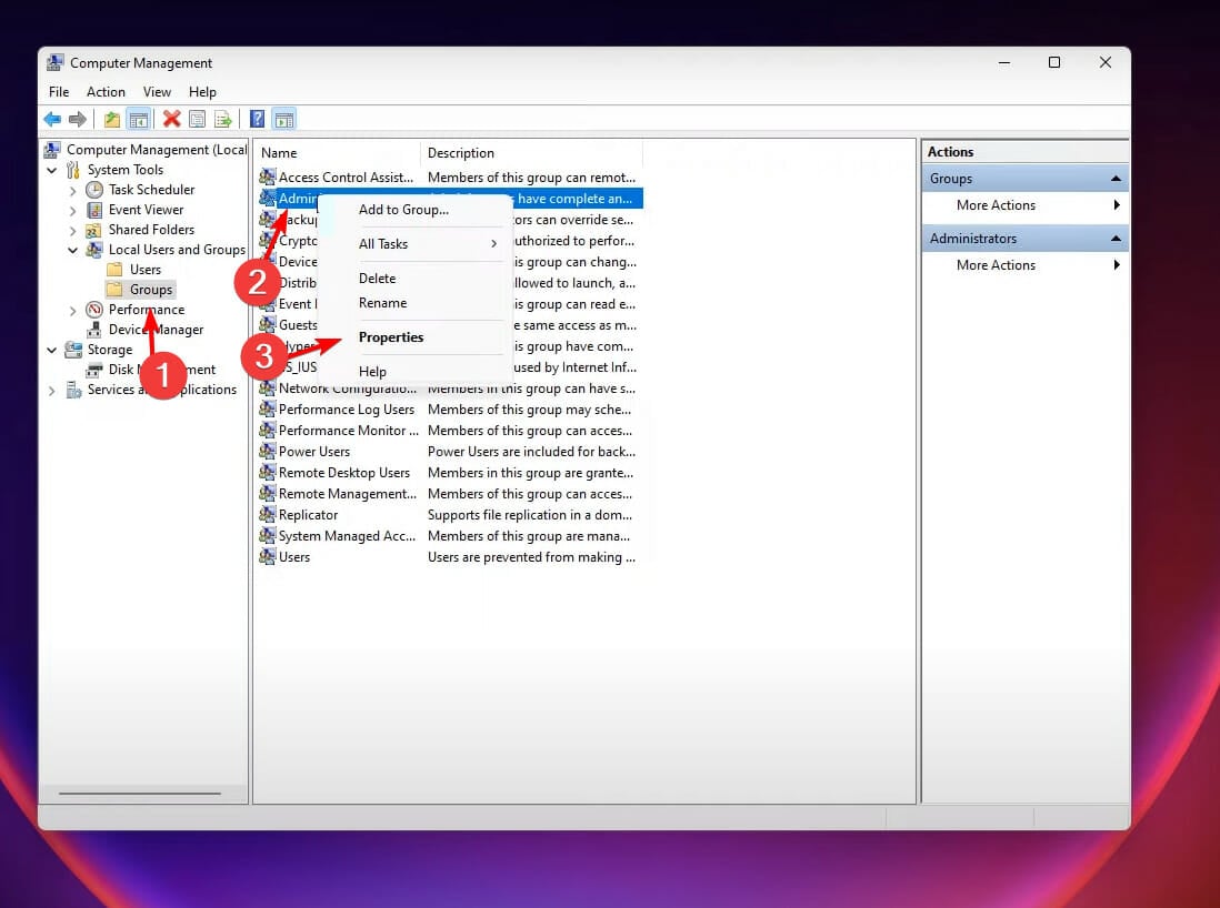 group admin windows 11 lock screen slideshow not working