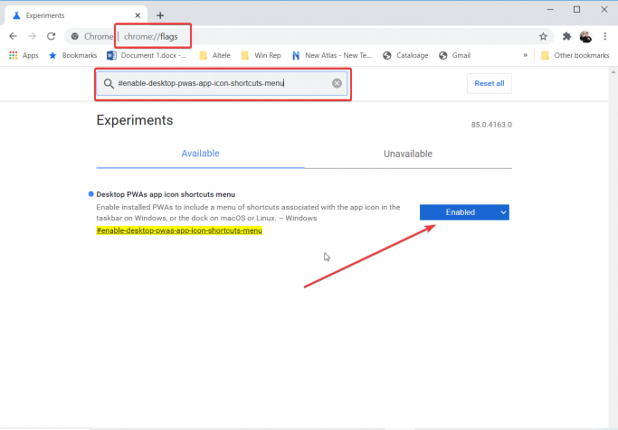 come abilitare le PWA per desktop