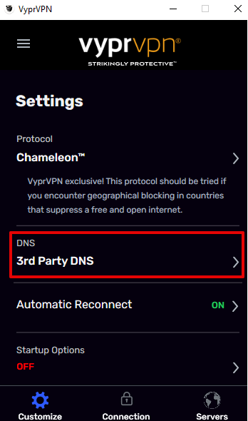 DNS de terceiros