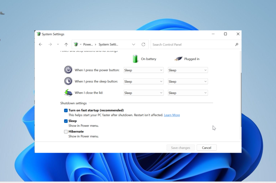 désactiver le démarrage rapide windows 11