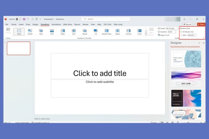 Comment définir PowerPoint pour avancer les diapositives automatiquement