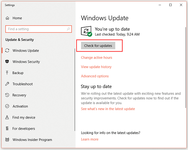 última versão do Windows 10