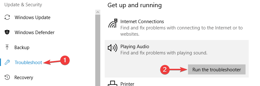 Problème de son Microsoft Edge