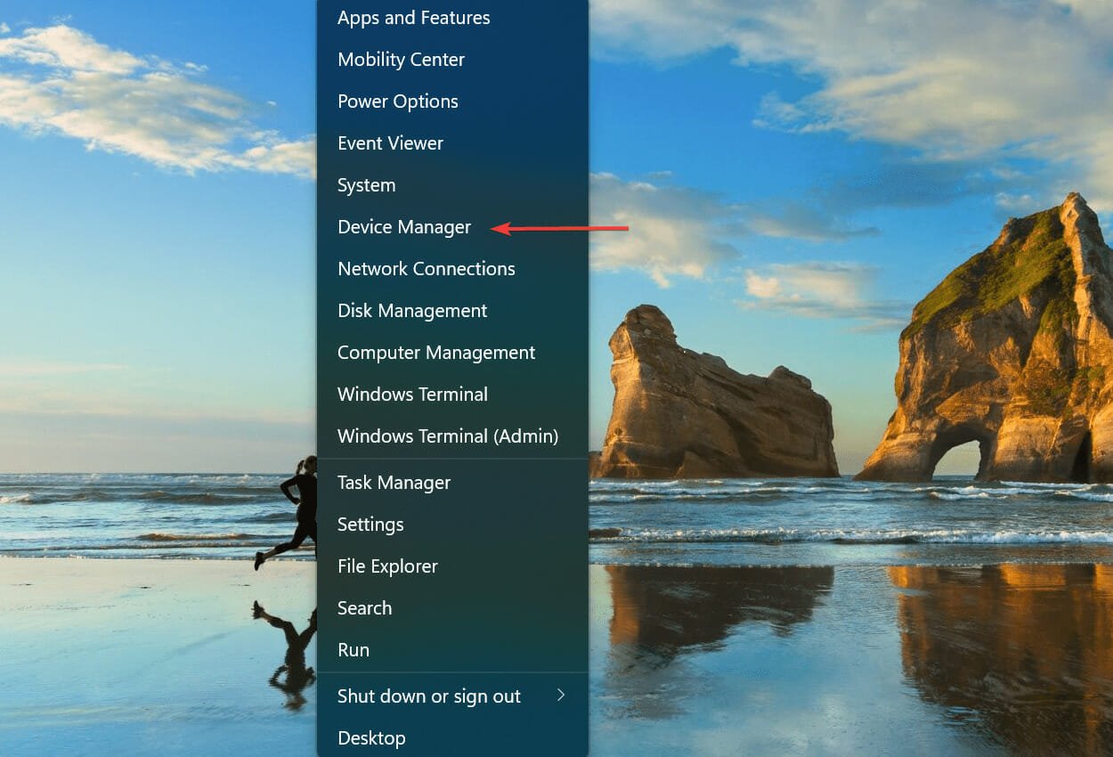 Open device manager