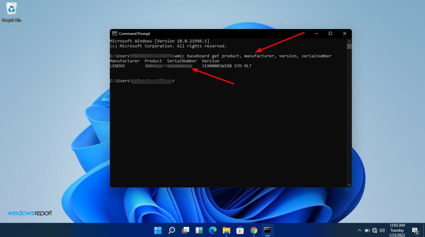 Encontrar número de serie: cómo actualizar BIOS Windows 11