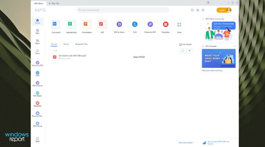 wps office