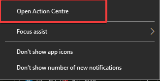 Aktionszentrale öffnen mein windows hat kein bitlocker
