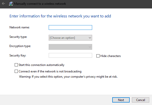 Discover hidden WiFi network