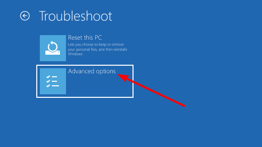 advanced options windows 10 safe mode not working