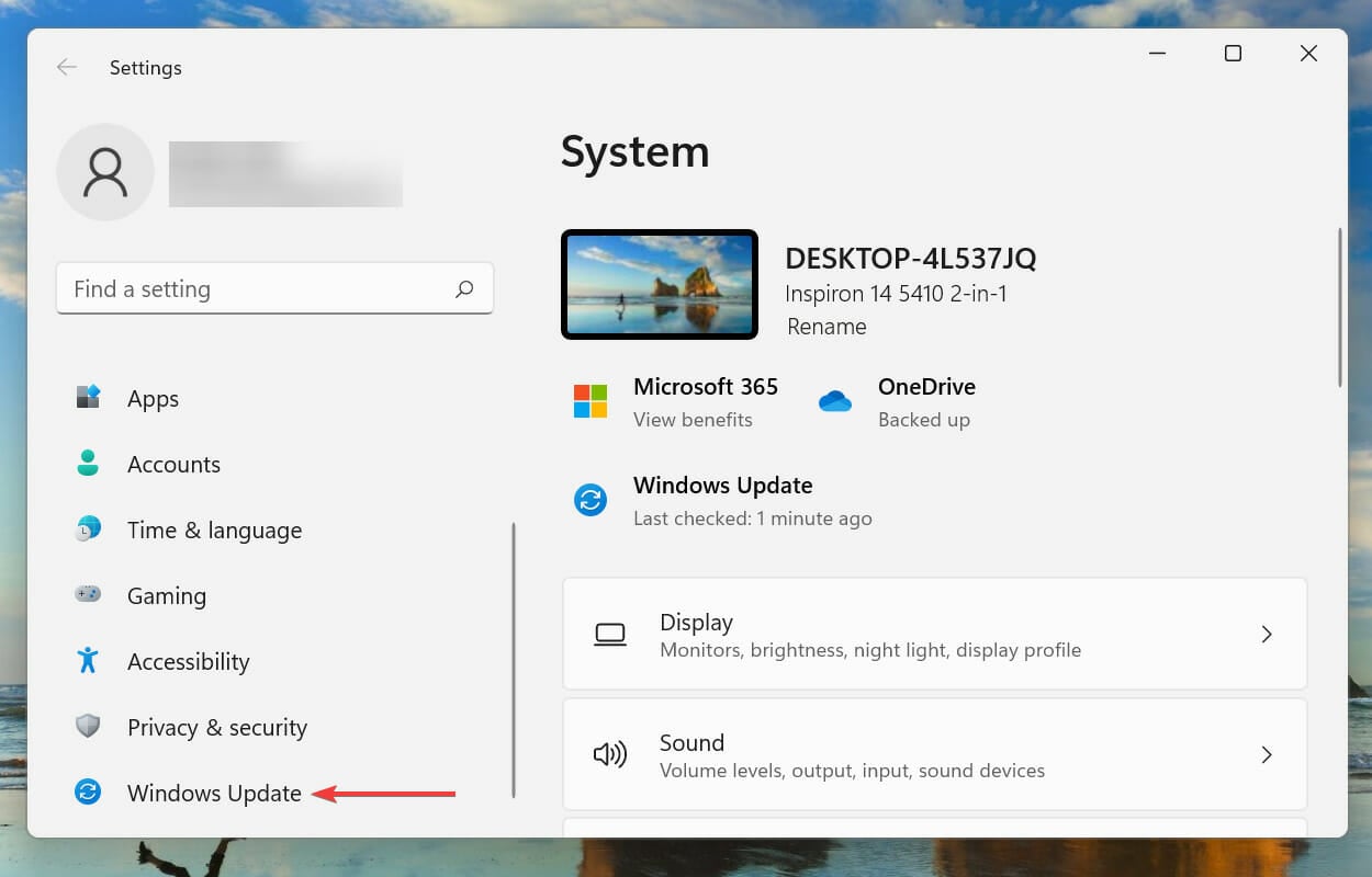 Windows 업데이트