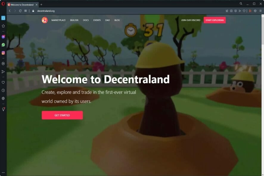 bester decentraland browser vorgestellt