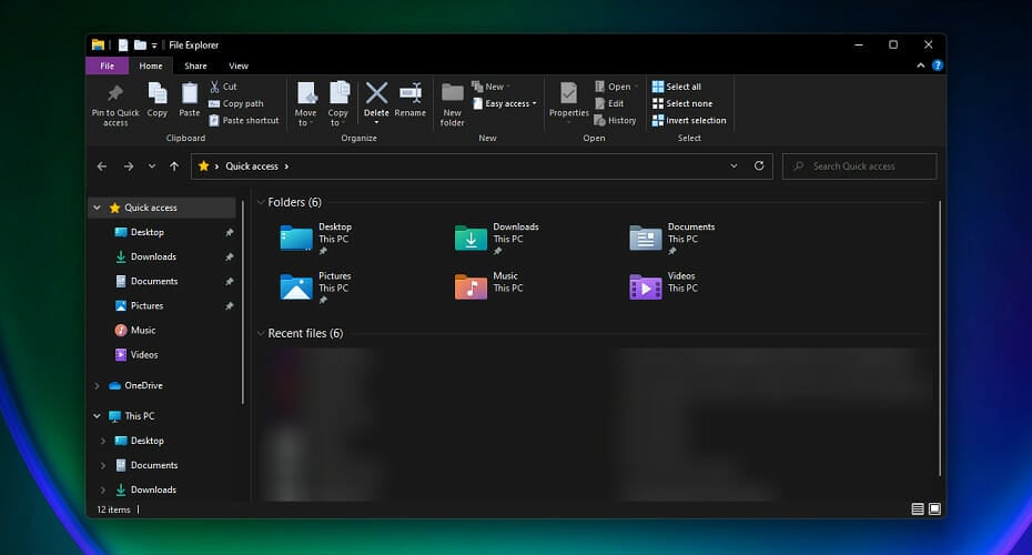 Windows 11のファイルマネージャー