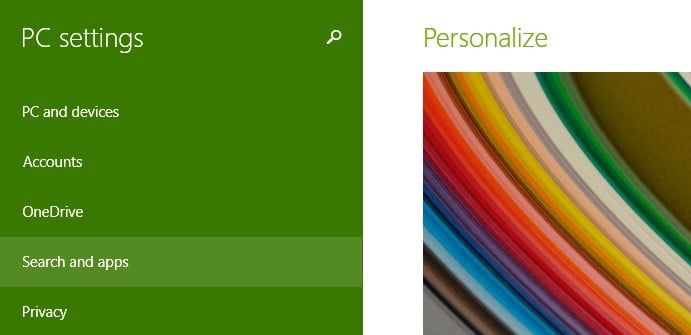 verificar tamanhos de aplicativos windows 8.1