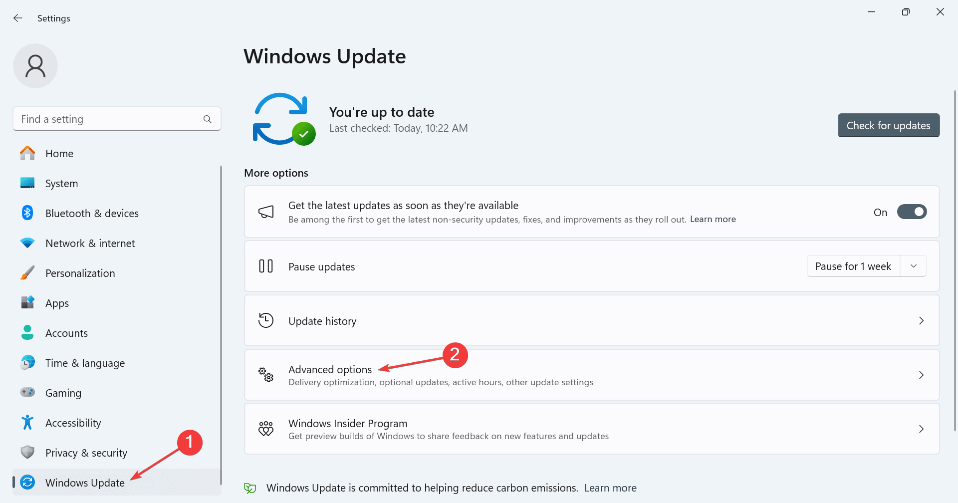 обновление windows