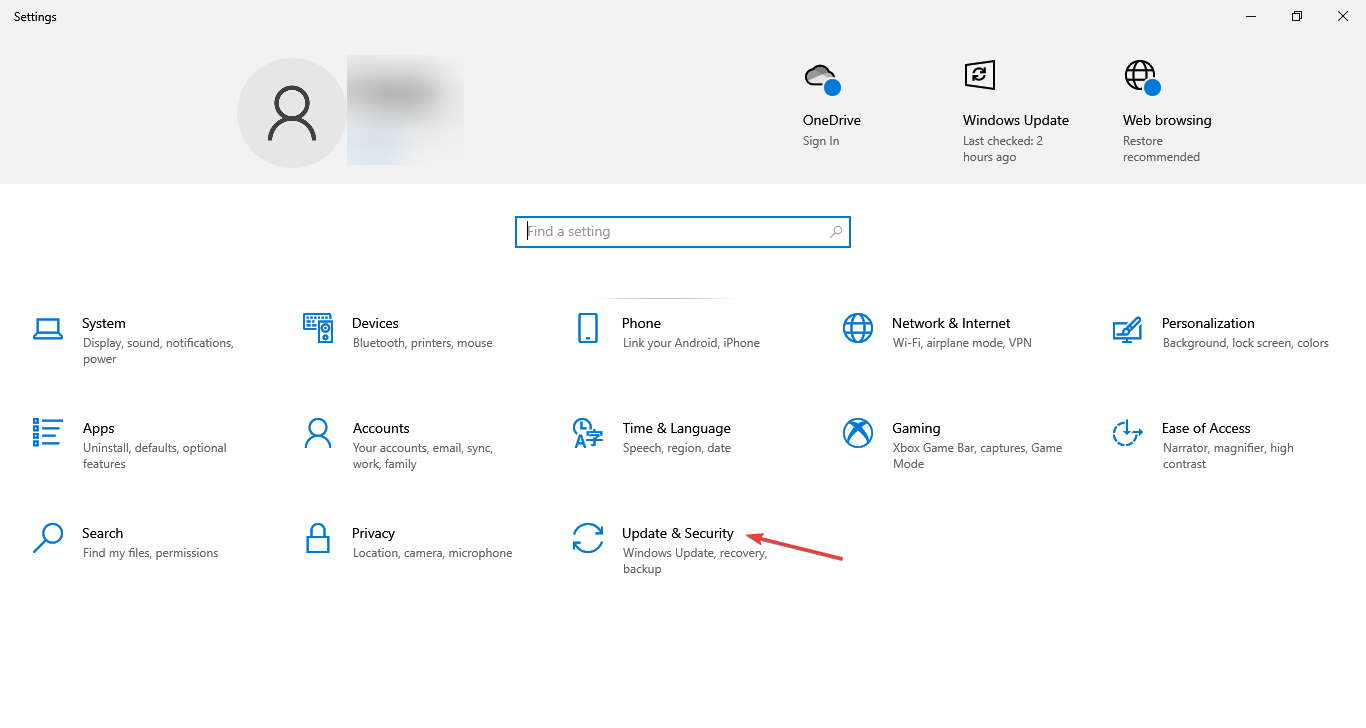 Update & Sicherheit zur Installation von Windows 11 22H2
