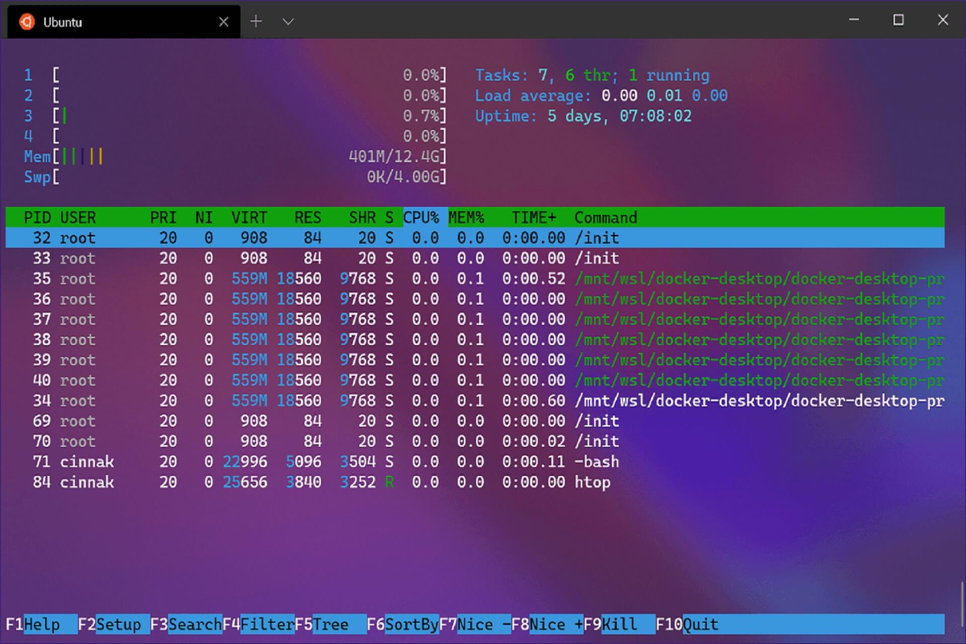 Novo download do Windows Terminal 1.0